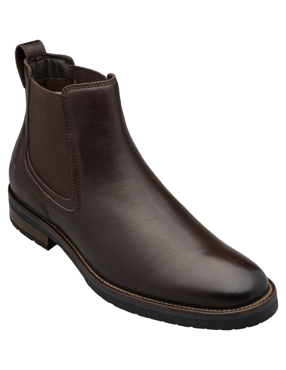 Botín de piel para hombre Botín de piel para hombre