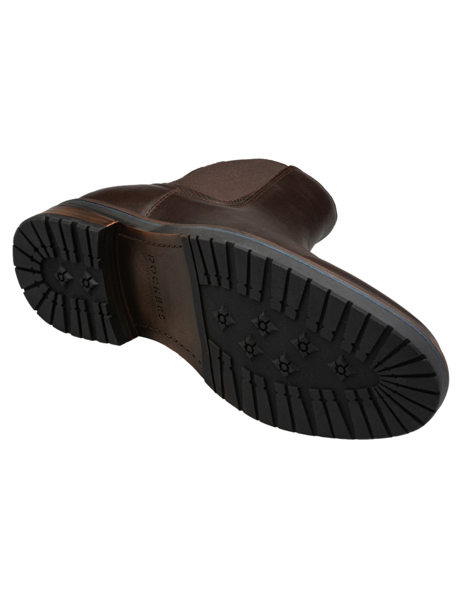 Botín Dockers de piel para hombre