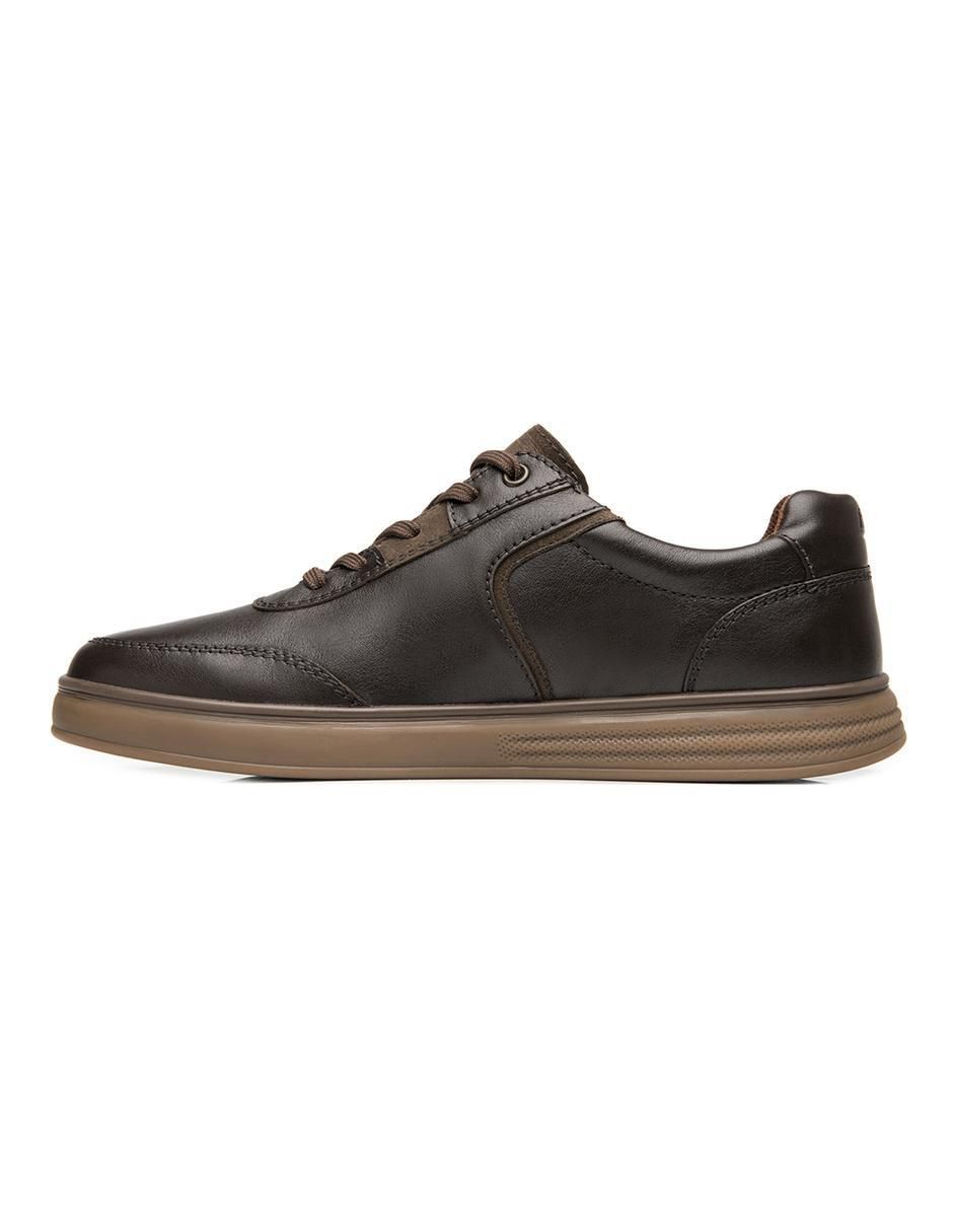 Tenis de piel para hombre