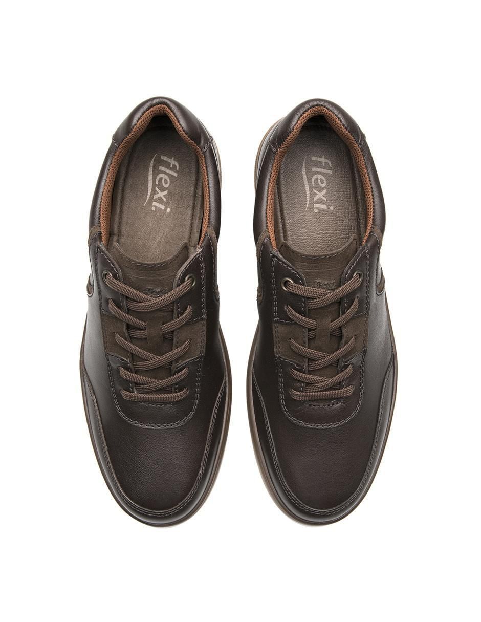 Tenis de piel para hombre