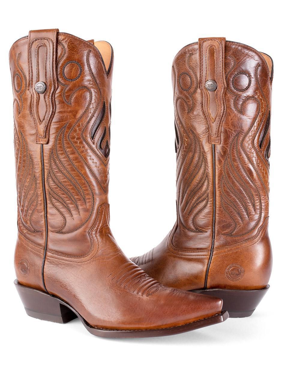 Bota Vaquera de piel para hombre