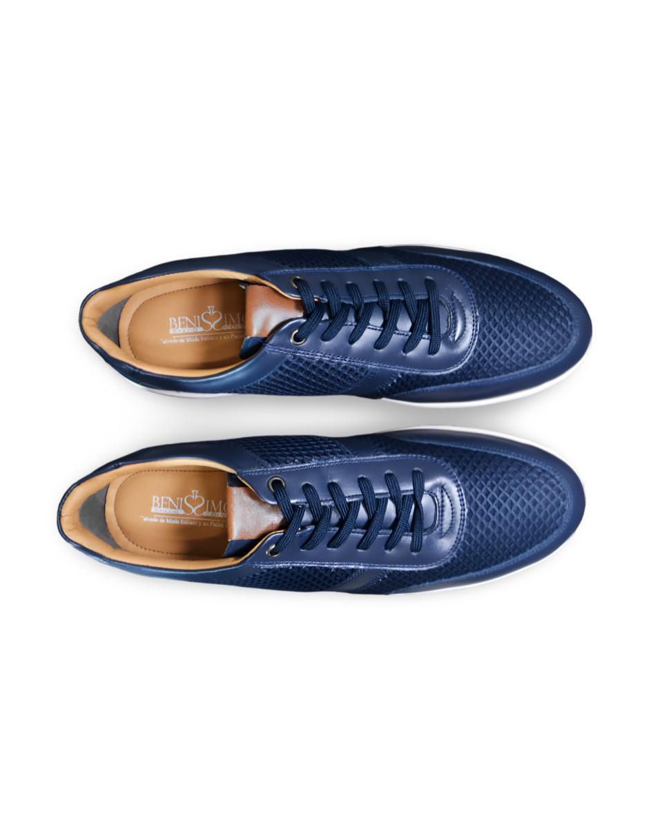 Tenis de piel Benissimo para hombre