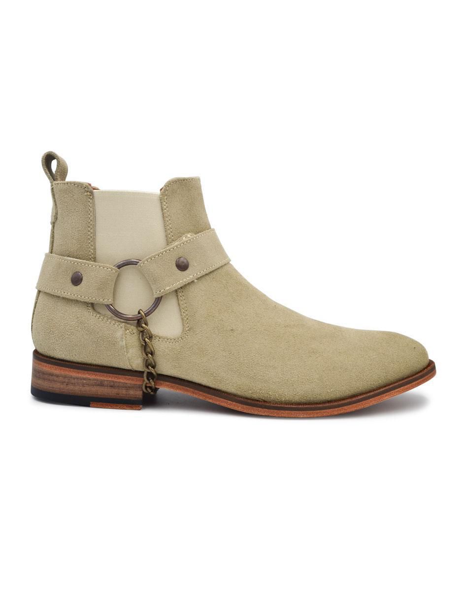 Botín de piel para hombre Botín de piel para hombre