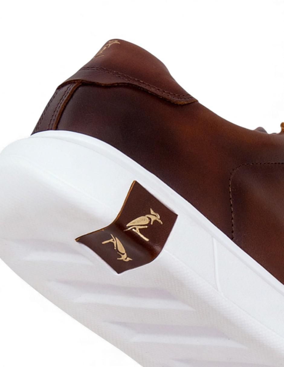 Tenis de piel para hombre 5