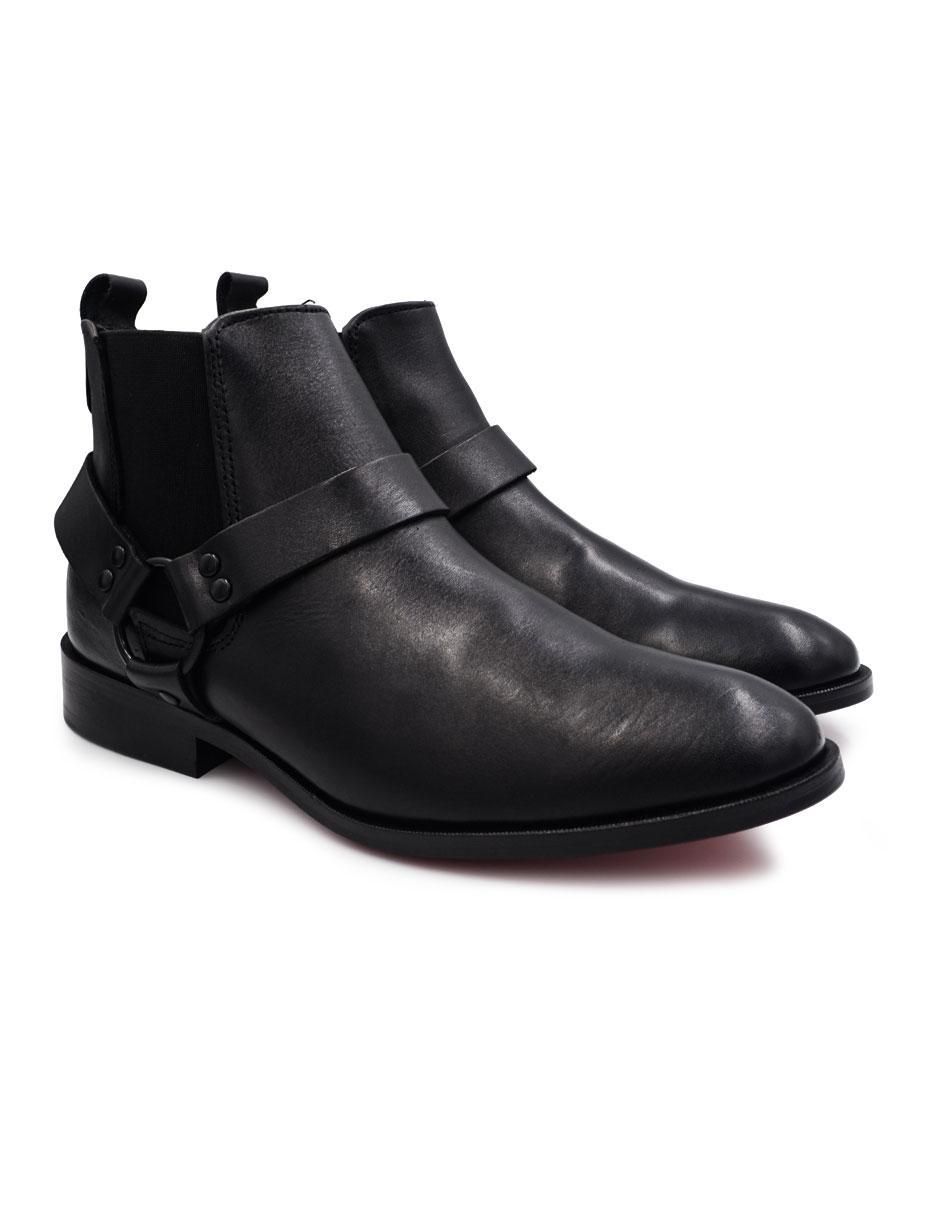 Botín de piel para hombre 4