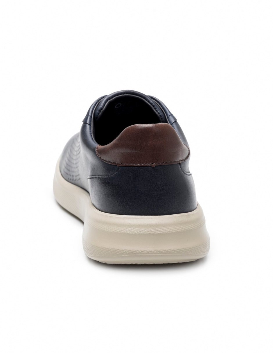 Tenis de piel para hombre