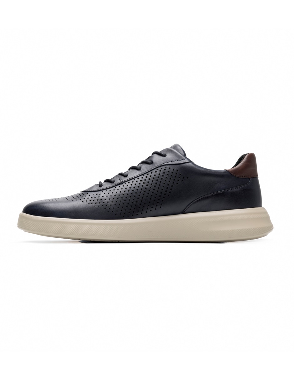 Tenis de piel para hombre