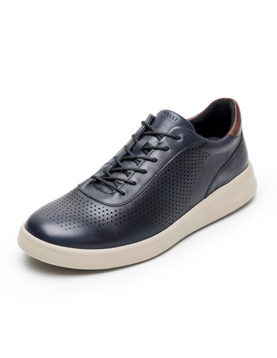 Tenis de piel para hombre 6