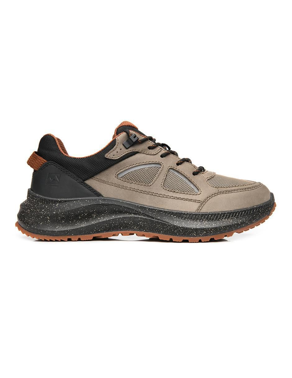 Tenis de piel para hombre