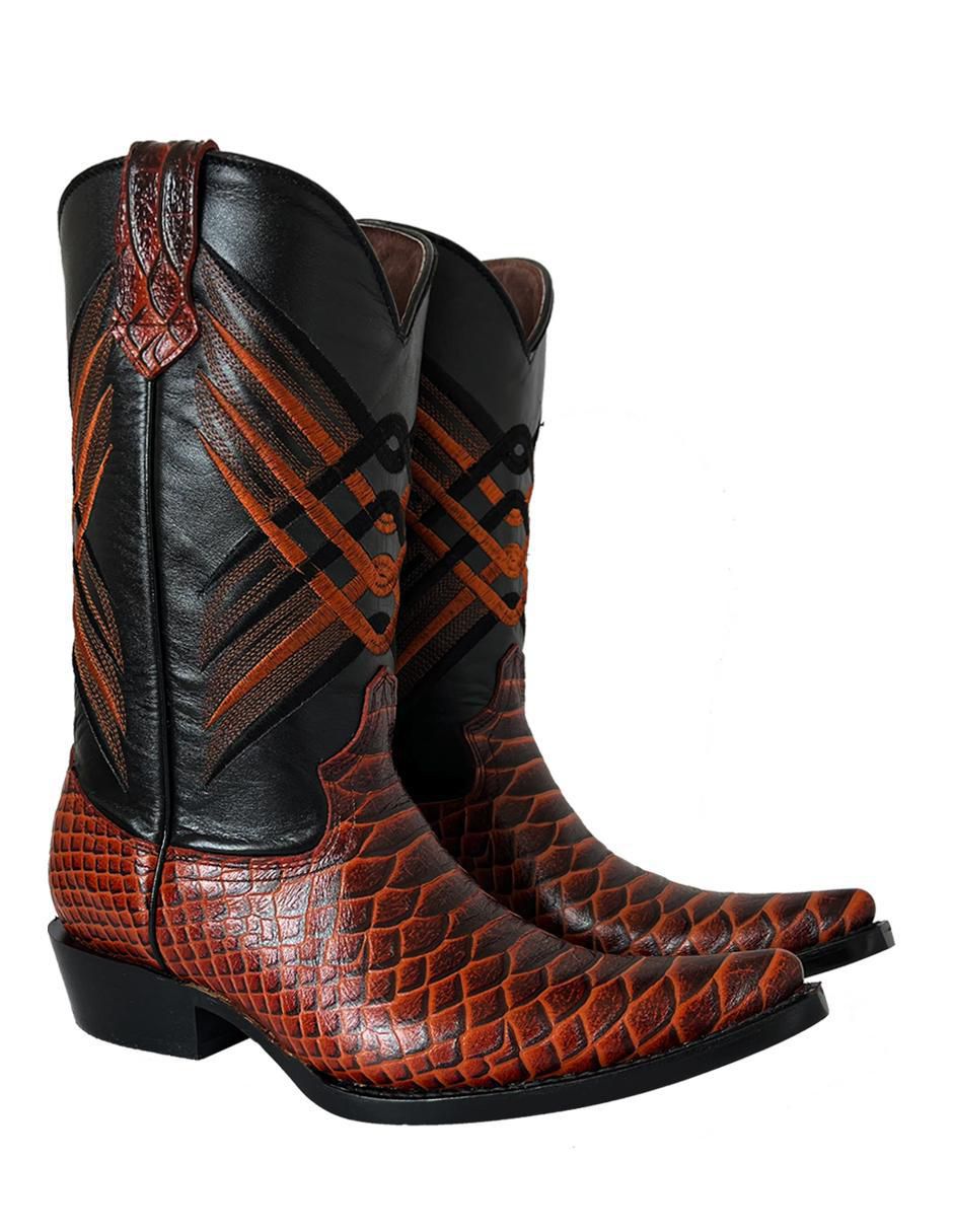 Bota BDP de Pedro Vaquero de piel para hombre