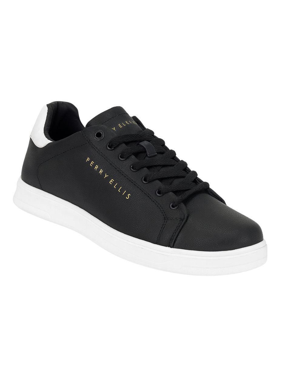 Tenis de piel Perry Ellis para hombre
