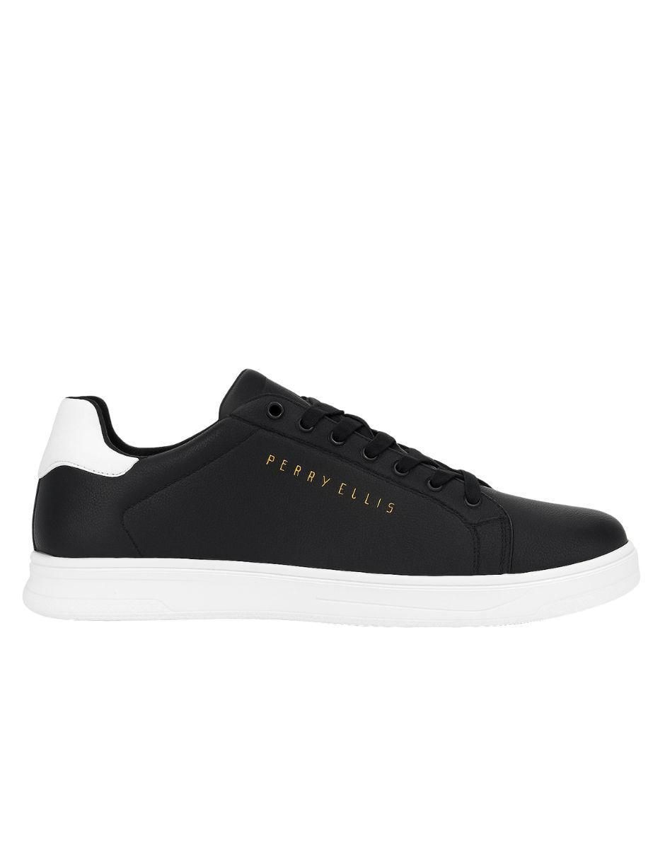 Tenis de piel Perry Ellis para hombre