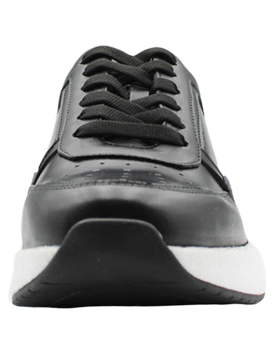 Tenis de piel para hombre