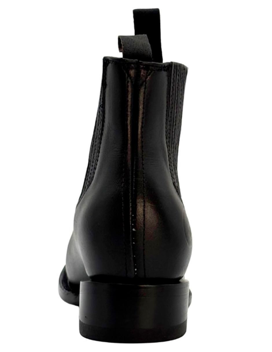 Botín Vaquero de piel para hombre 2