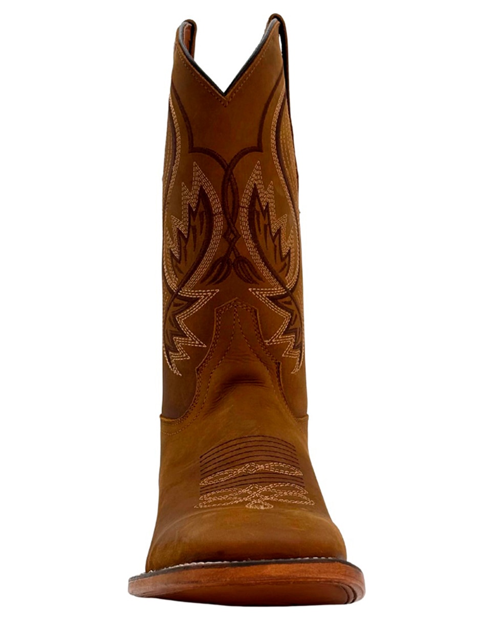 Bota Vaquera de piel para hombre
