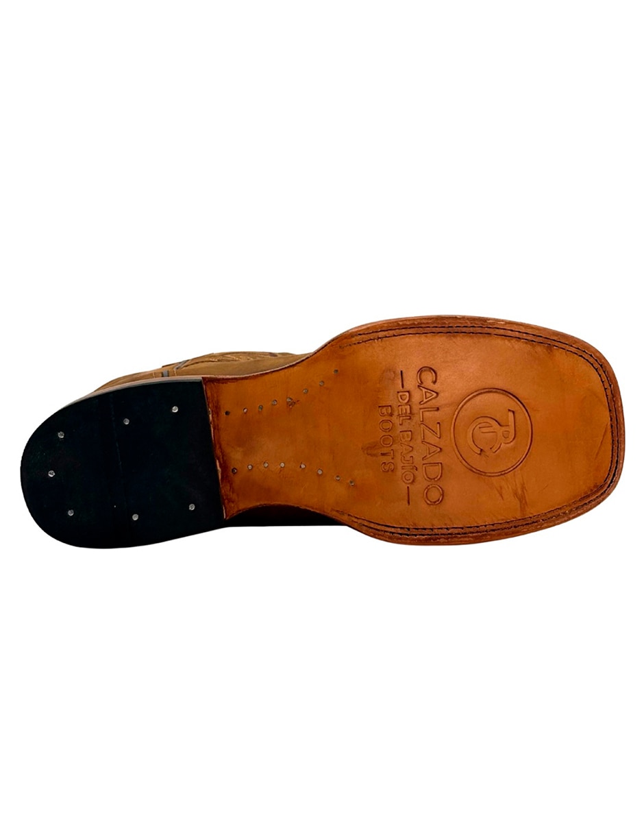 Bota Vaquera de piel para hombre