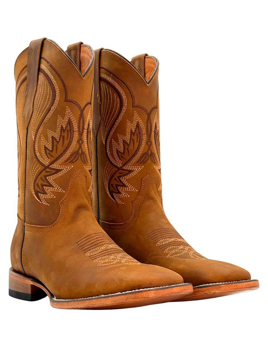 Bota Vaquera de piel para hombre