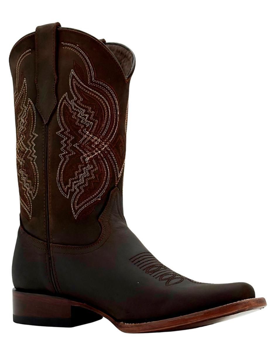 Bota Vaquera de piel para hombre