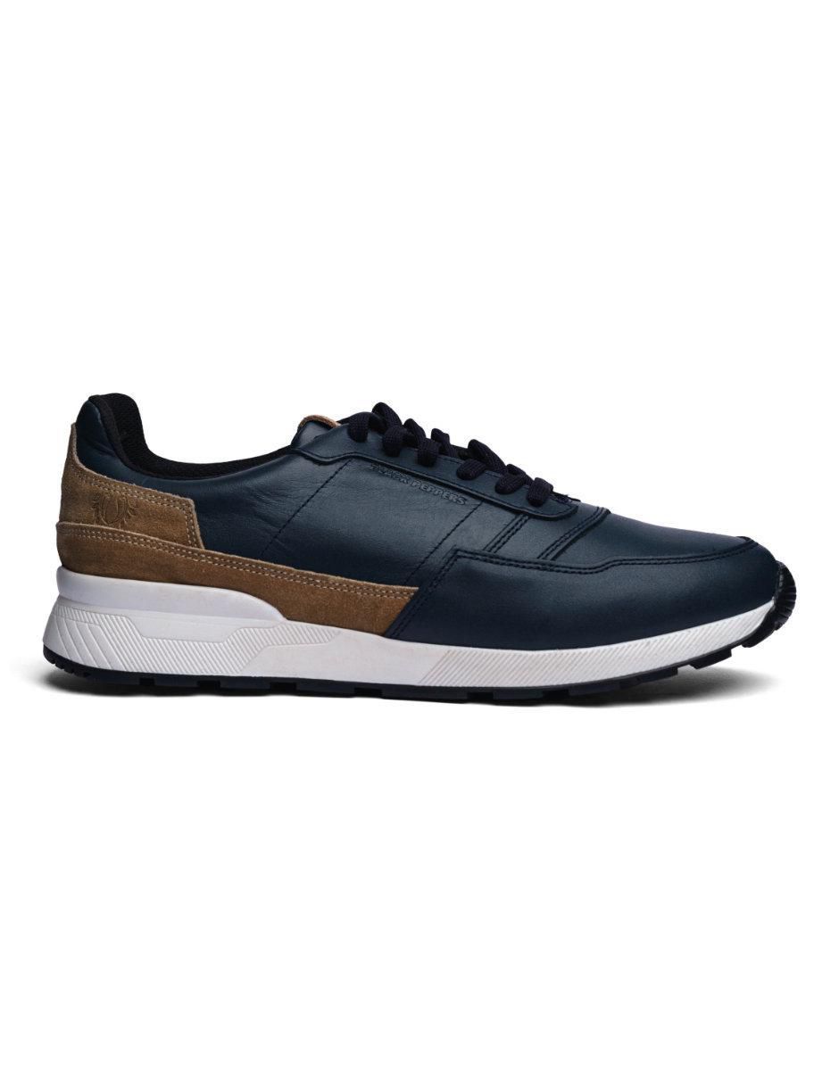 Tenis de piel para hombre 7
