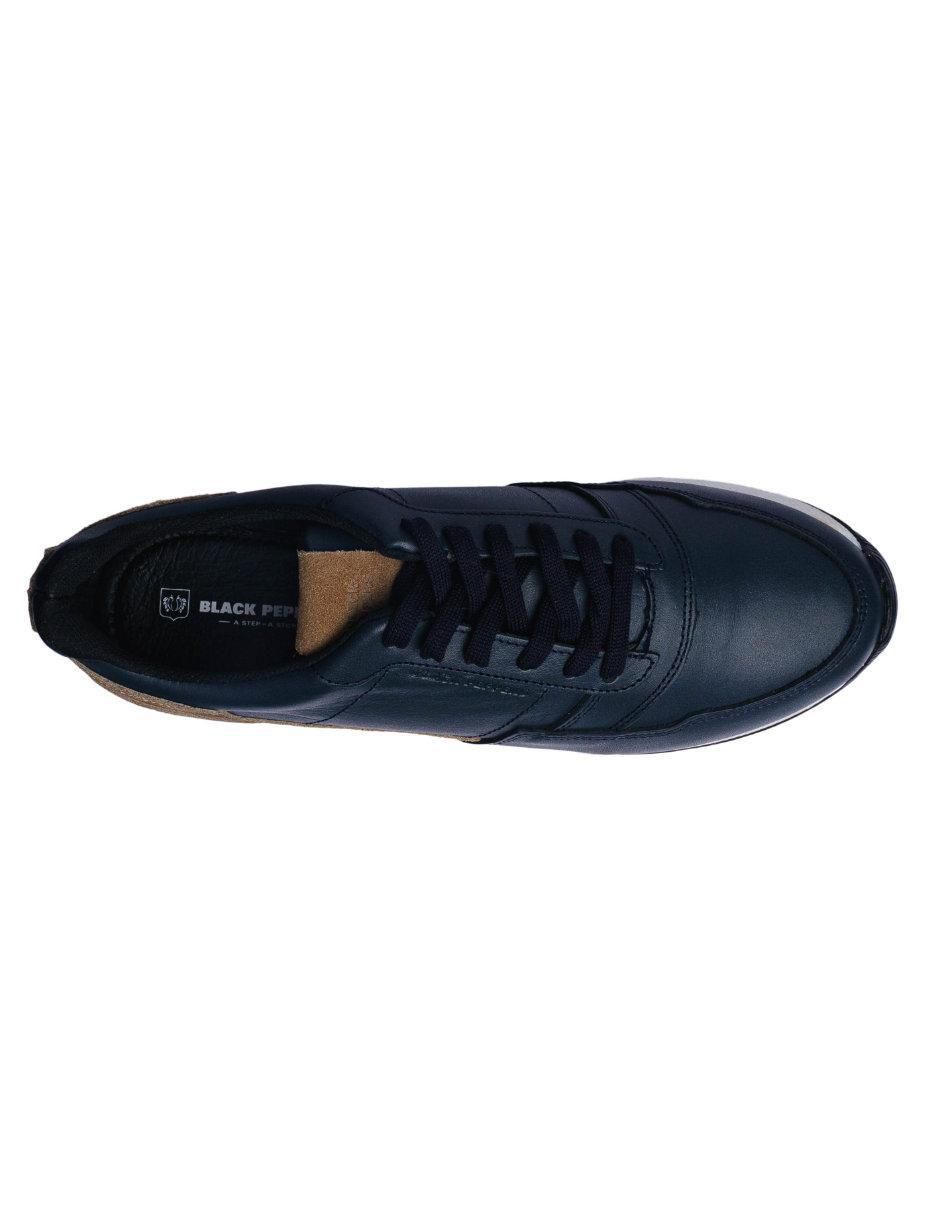 Tenis de piel para hombre 11