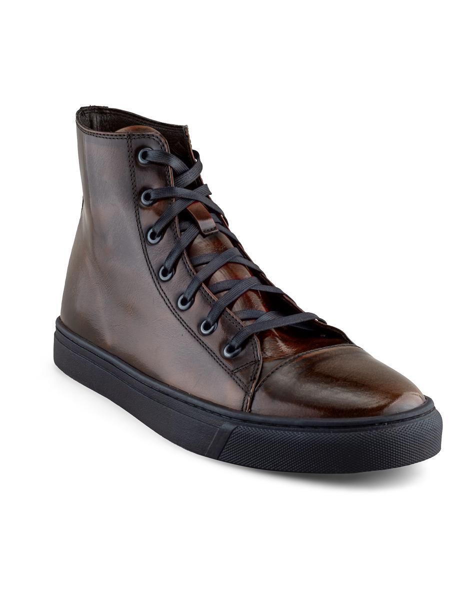 Tenis de piel para hombre