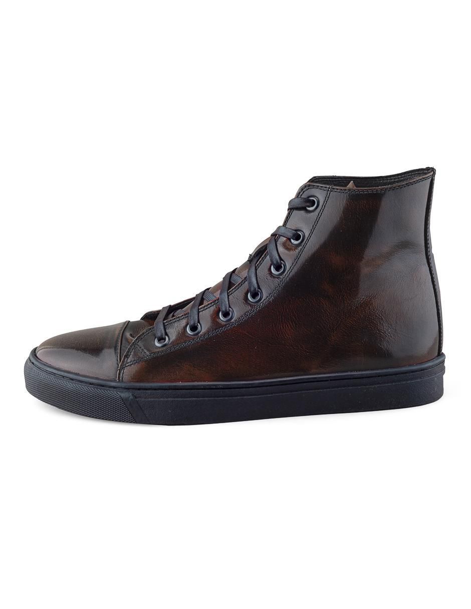 Tenis de piel para hombre 4