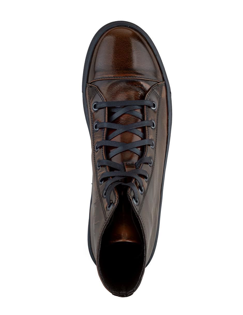 Tenis de piel para hombre 5