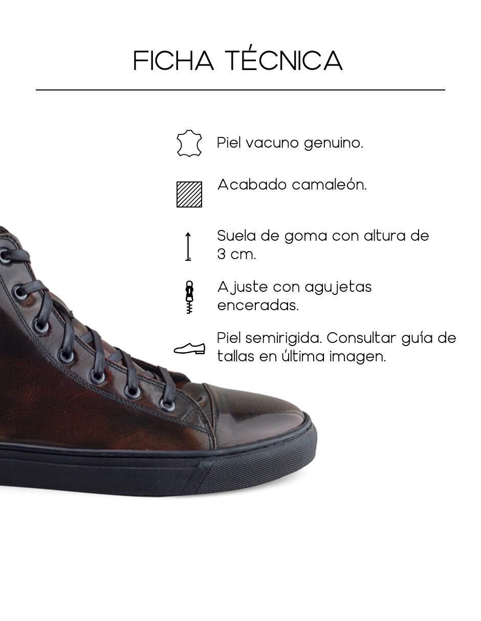 Tenis de piel para hombre 6