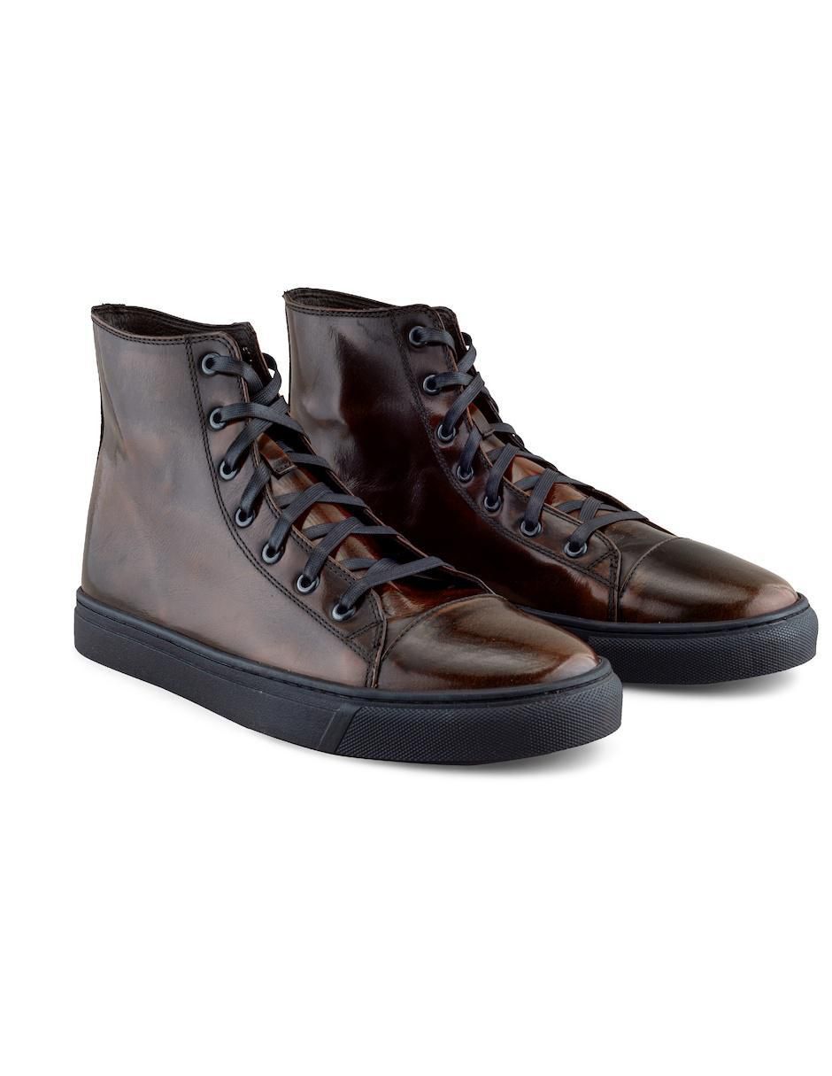 Tenis de piel para hombre 7