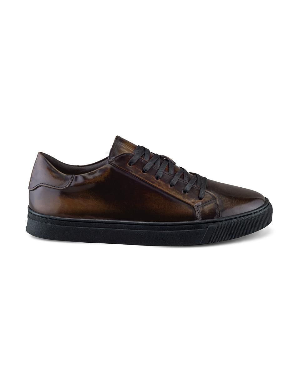 Tenis de piel para hombre