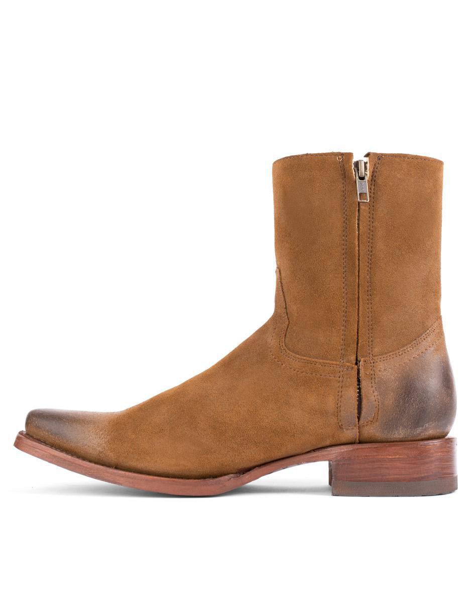 Botín Vaquero de piel para hombre 6