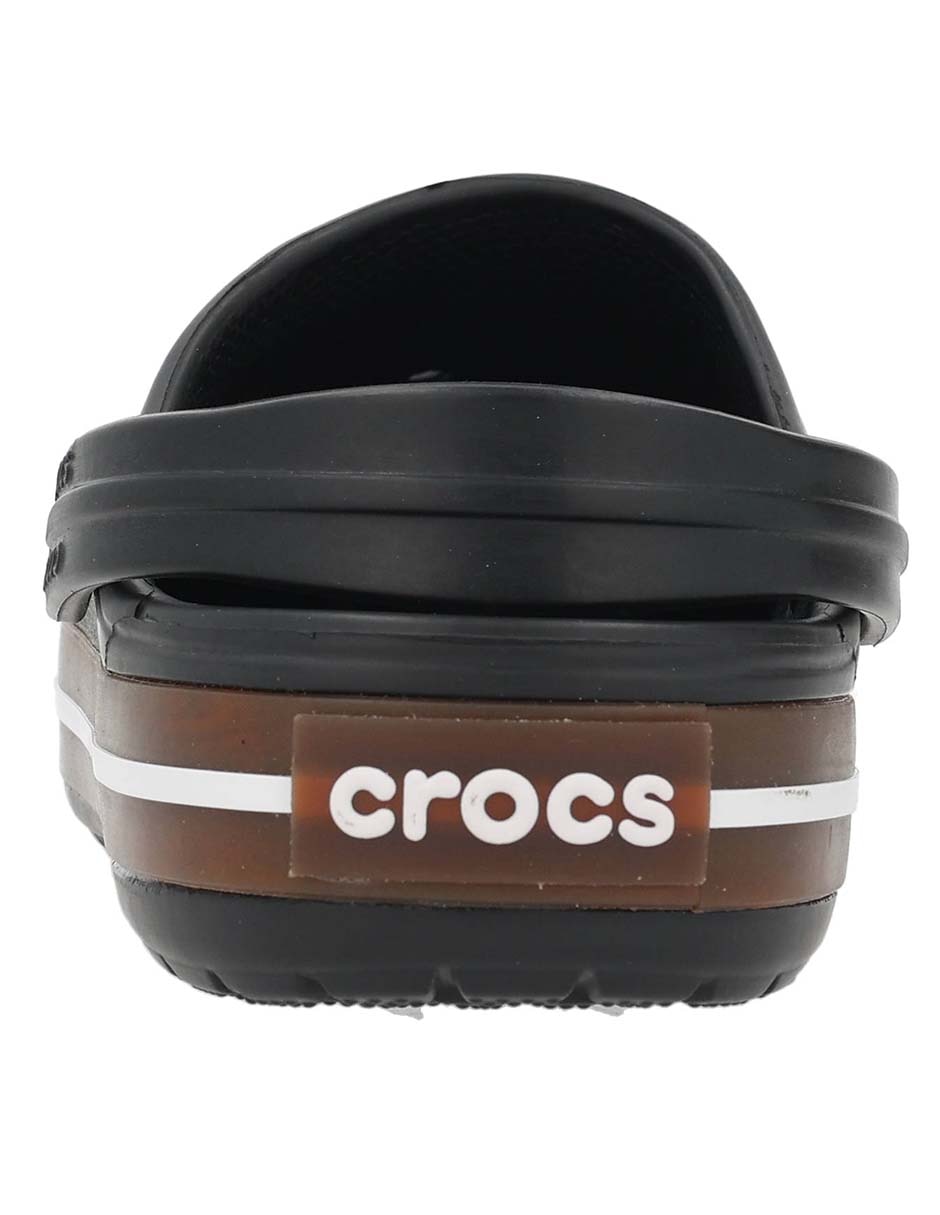 Sandalia Crocband Gum Clog para hombre