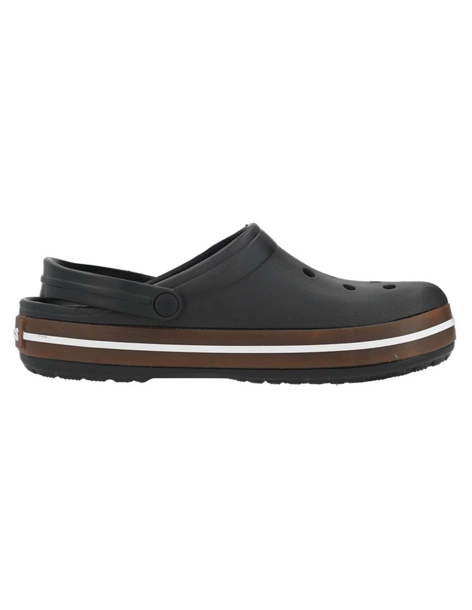 Sandalia Crocband Gum Clog para hombre