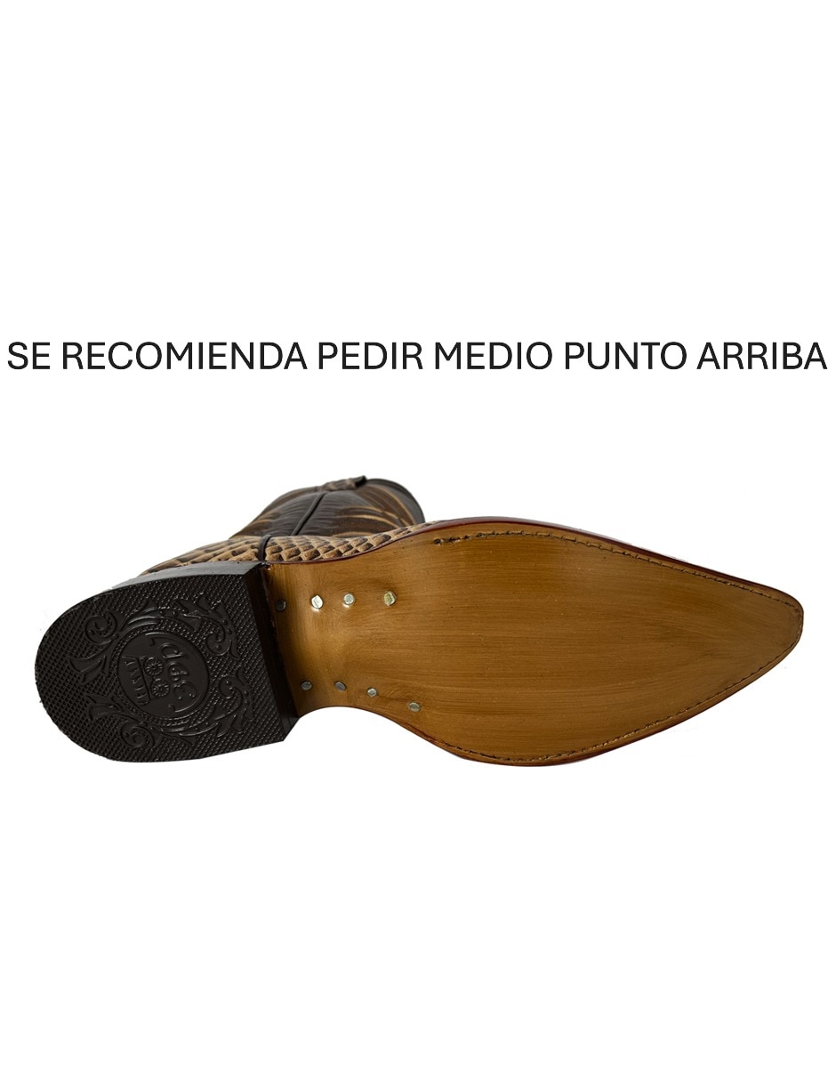 Bota Vaquero de piel para hombre 11