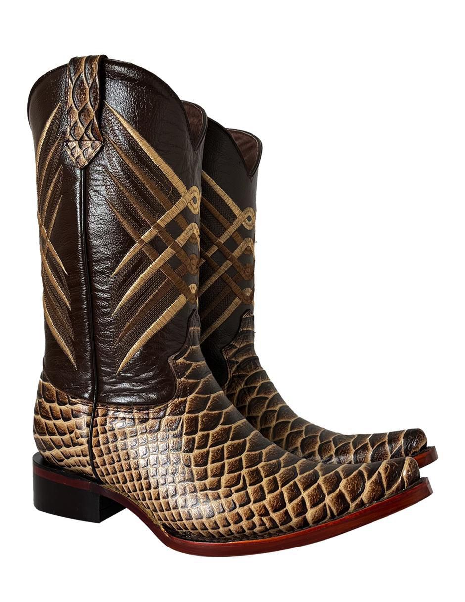 Bota bdp botas de pedro vaquero de piel para hombre