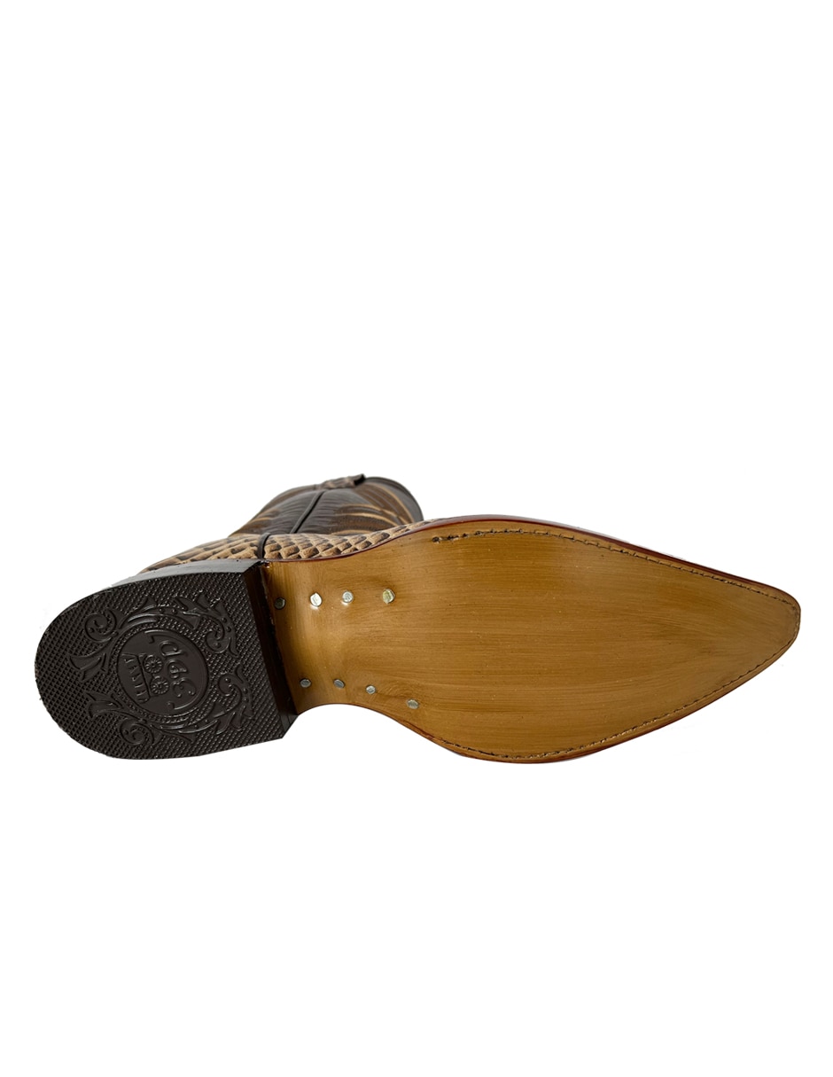 Bota bdp botas de pedro vaquero de piel para hombre