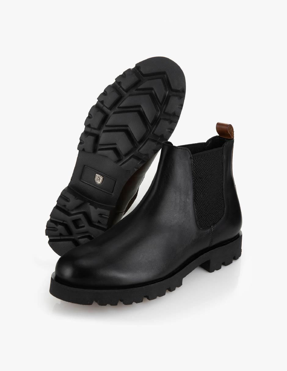 Botín Hörner de piel para hombre