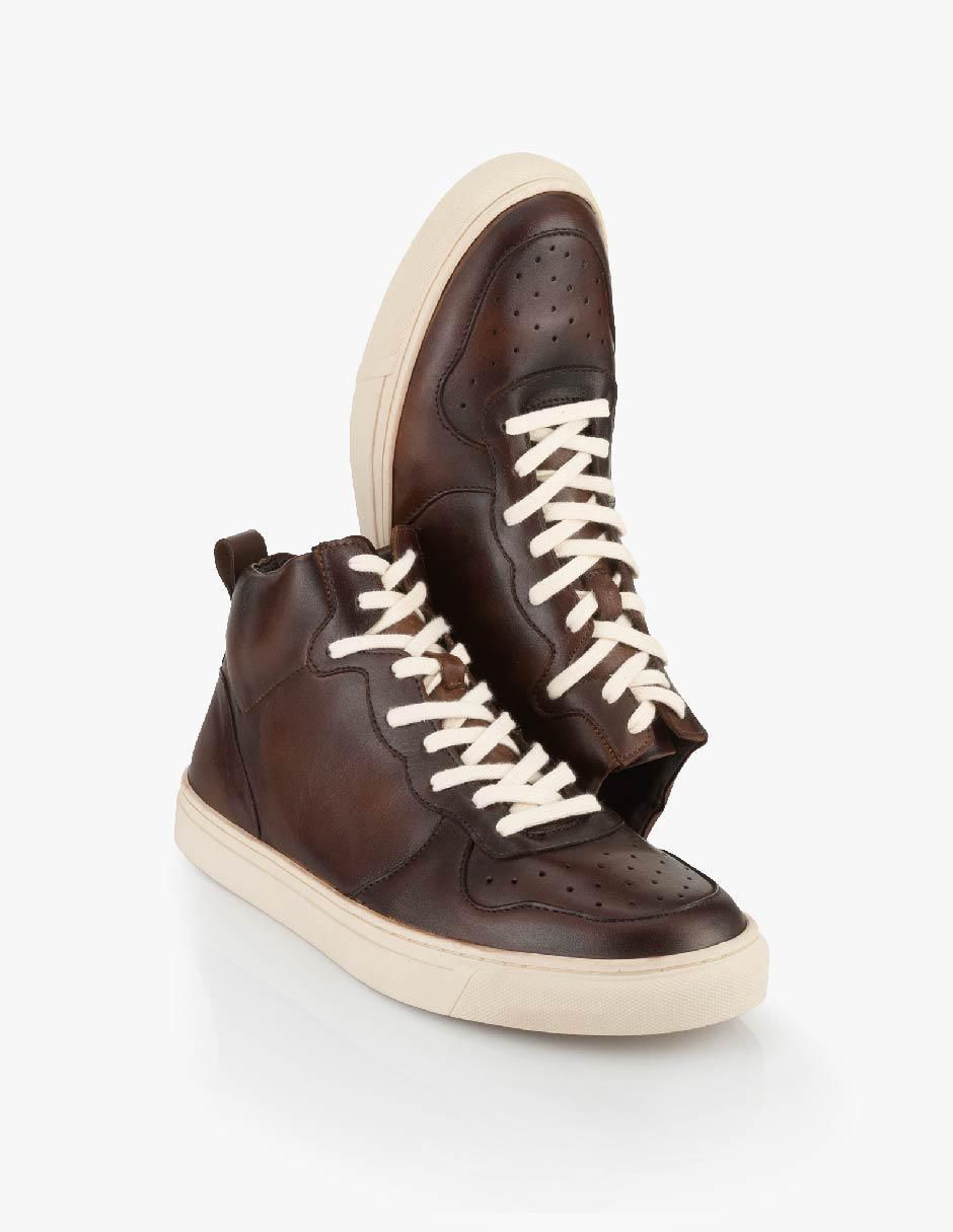 Tenis de piel para hombre 5