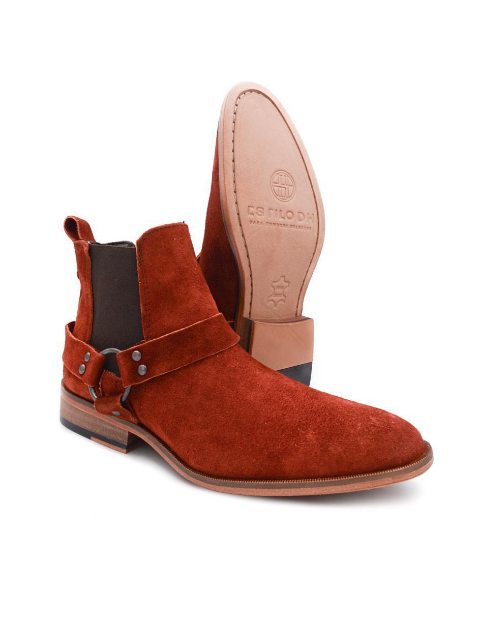 Botín de piel para hombre 6