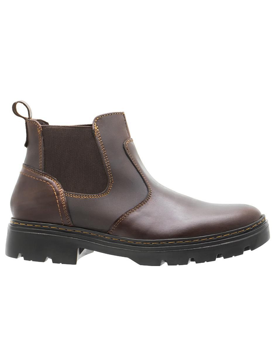 Botín de piel para hombre