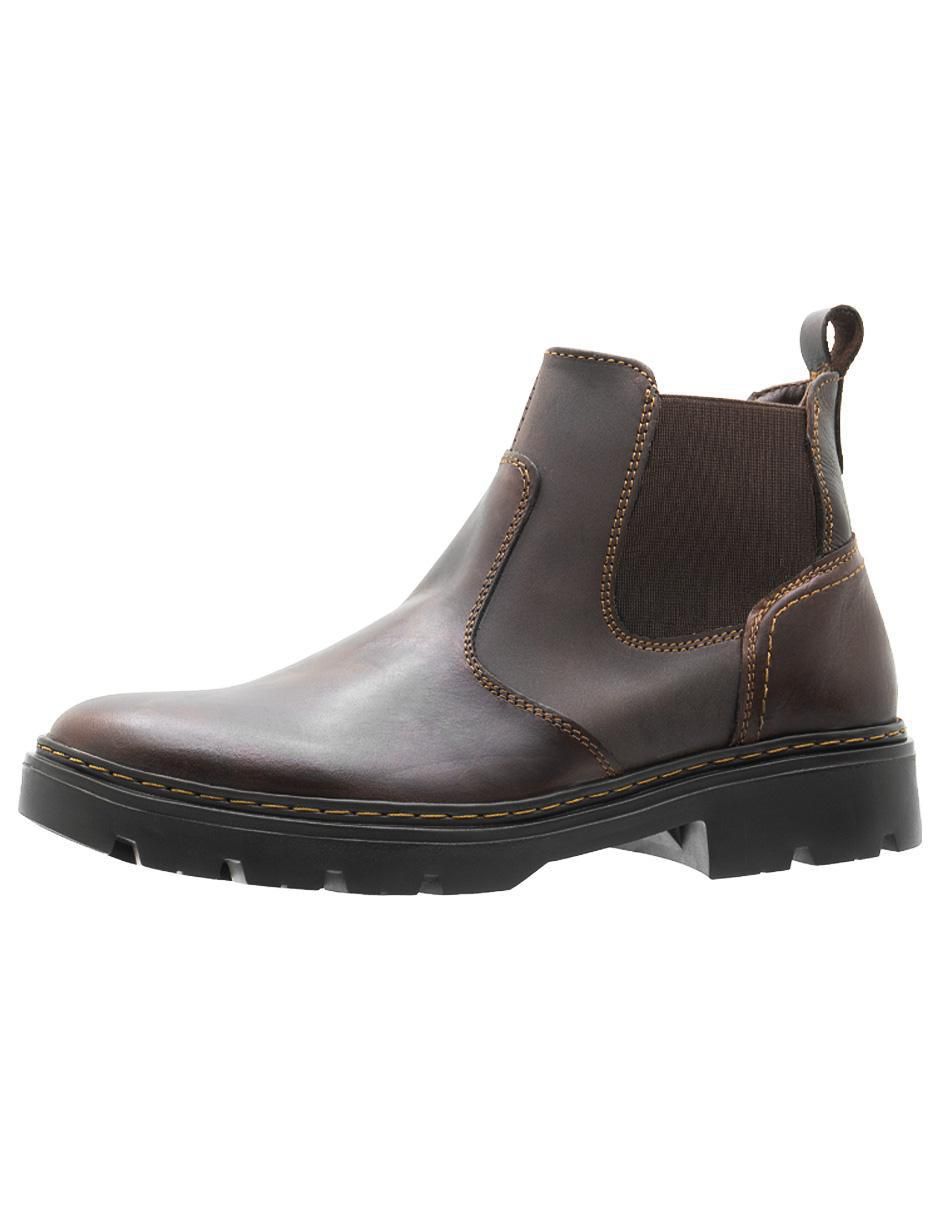 Botín de piel para hombre 4