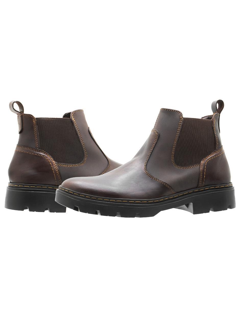 Botín de piel para hombre 8