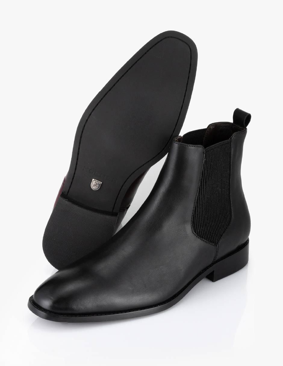 Botín de piel para hombre 3