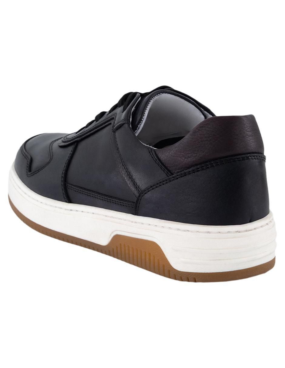 Tenis de piel para hombre