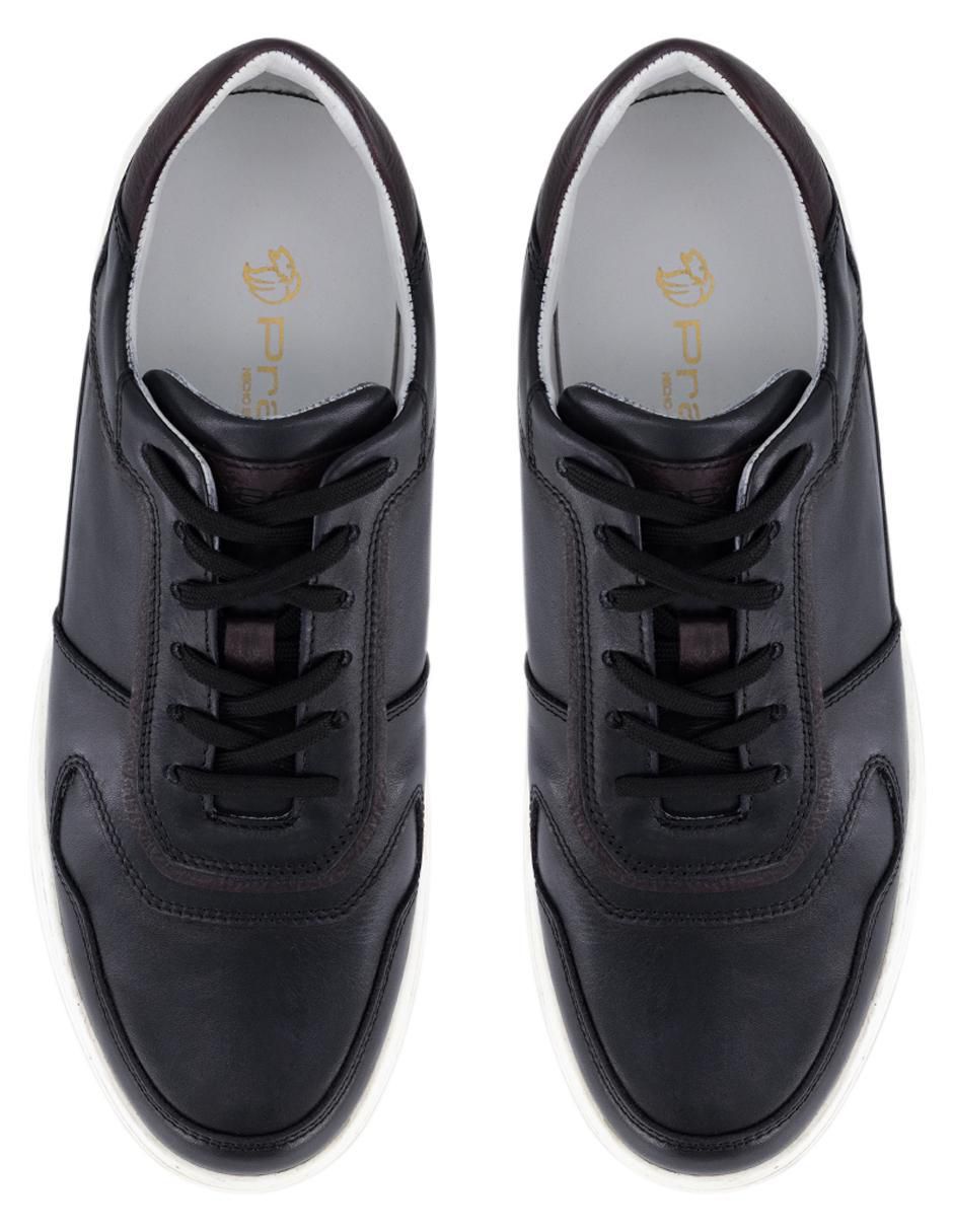 Tenis de piel para hombre
