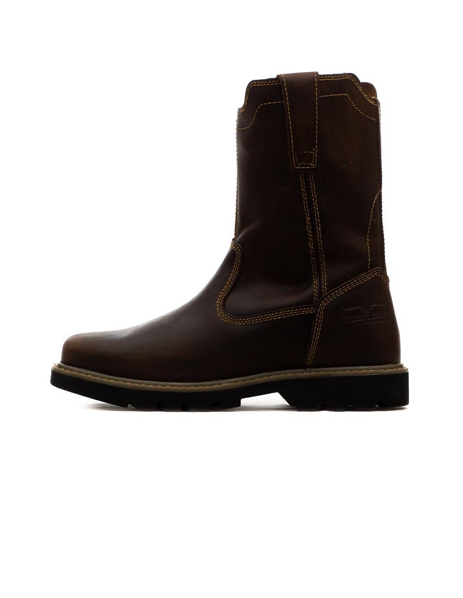 Bota de piel para hombre