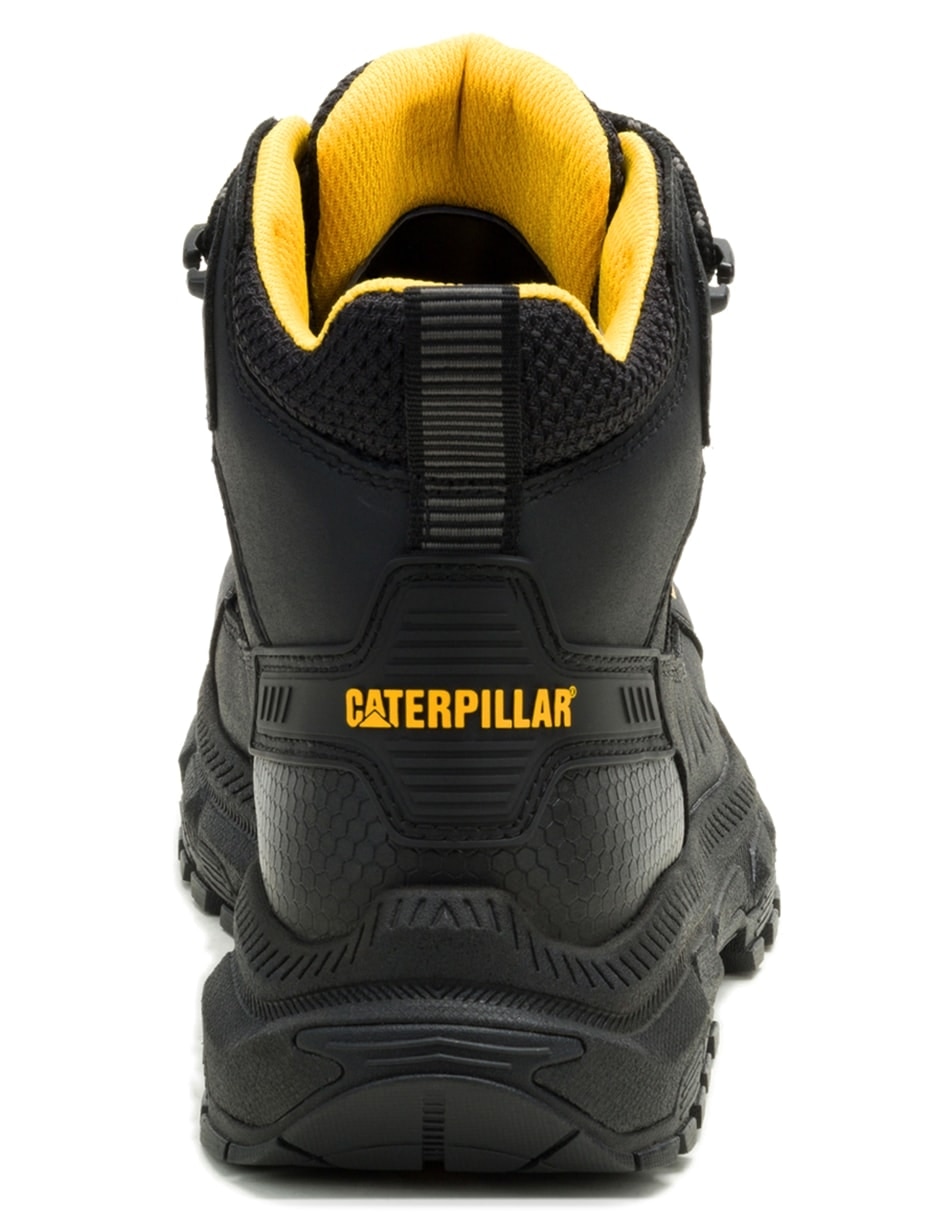 Bota industrial Caterpillar de cuero y piel