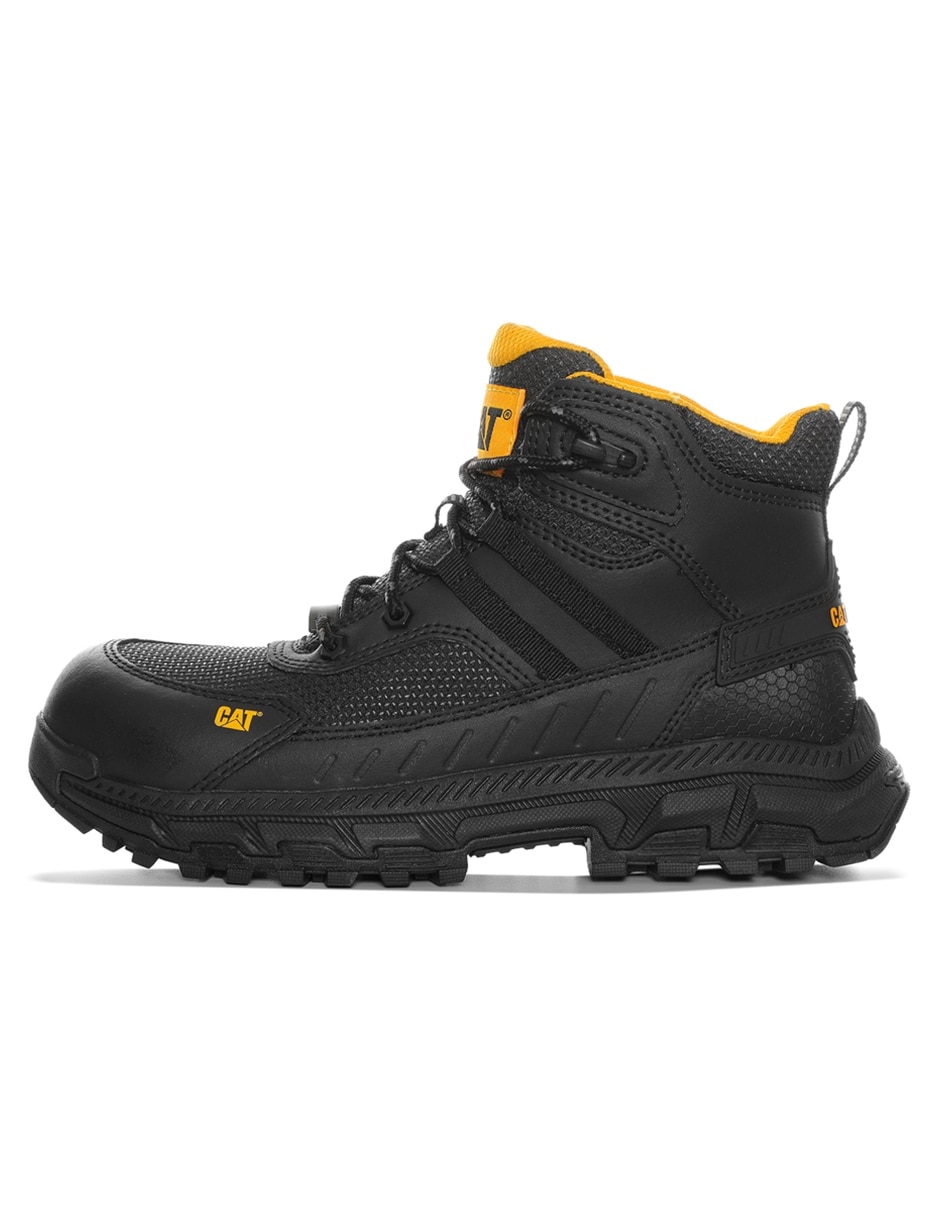Bota industrial de cuero y piel