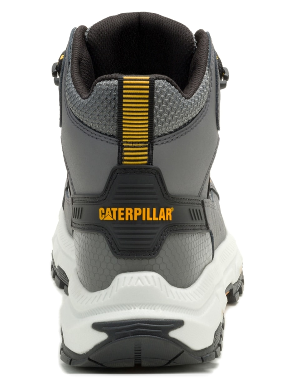 Bota industrial Caterpillar de cuero y piel