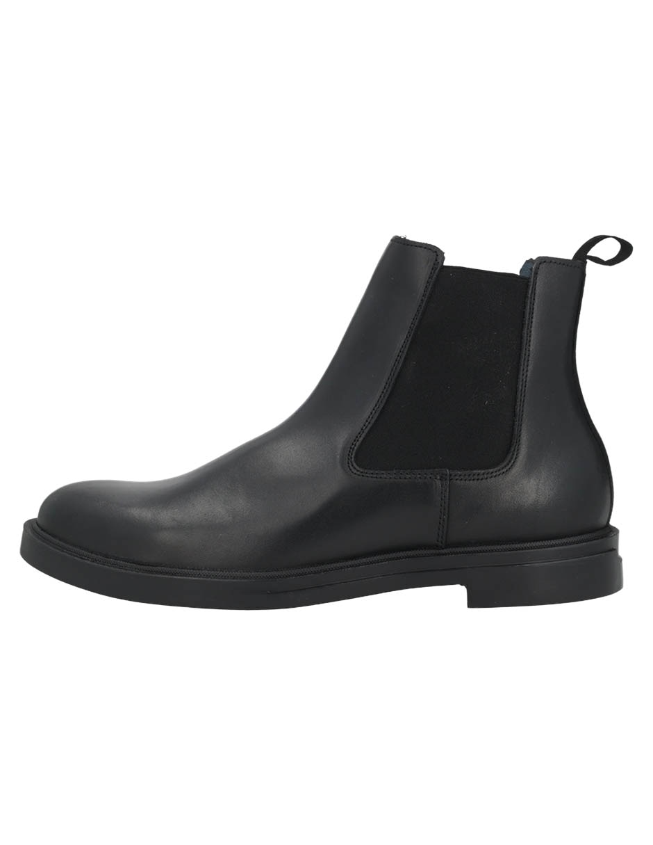 Botín de piel para hombre
